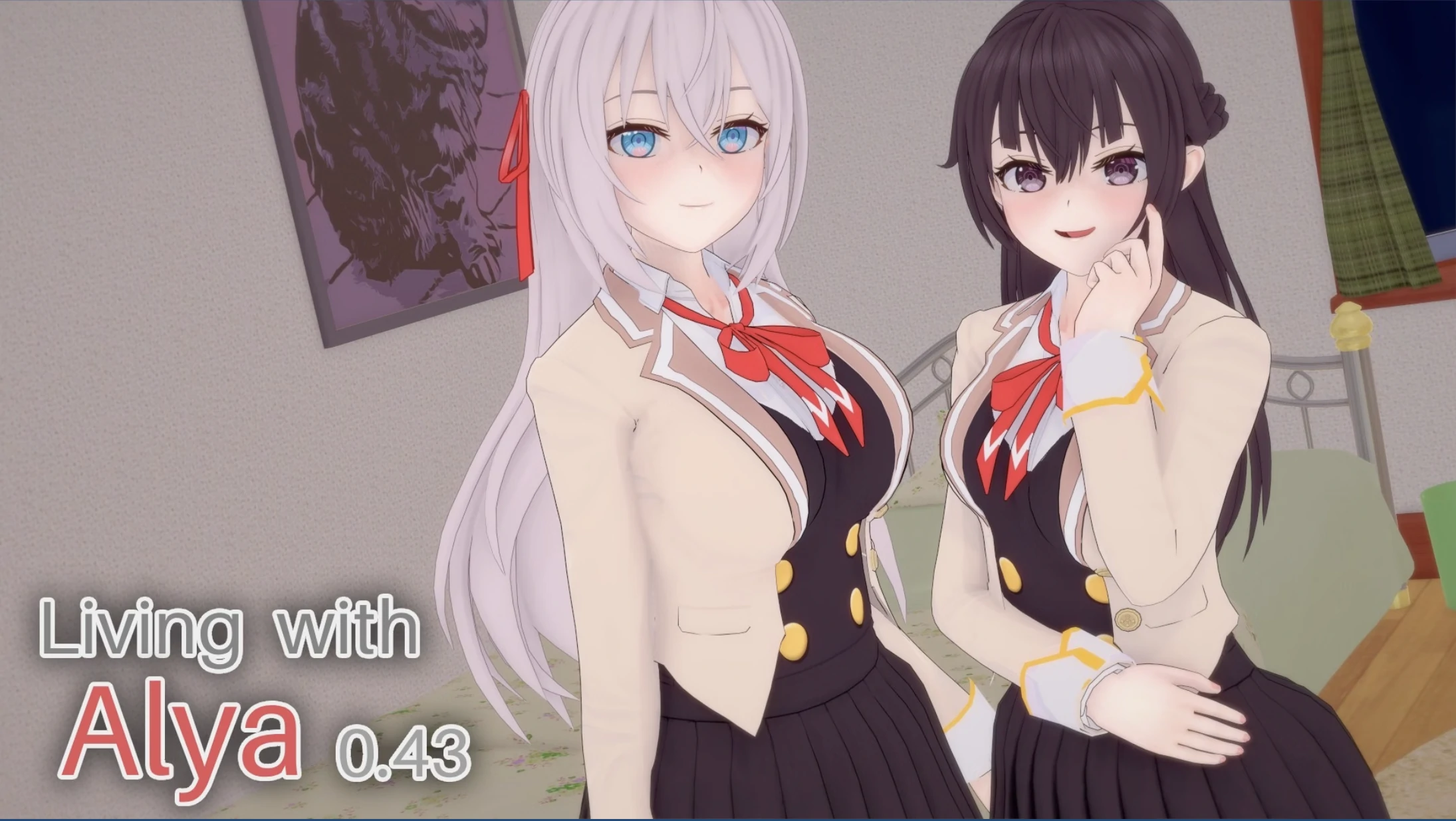 与阿莉娅同住 Living with Alya v0.43 AI汉化版